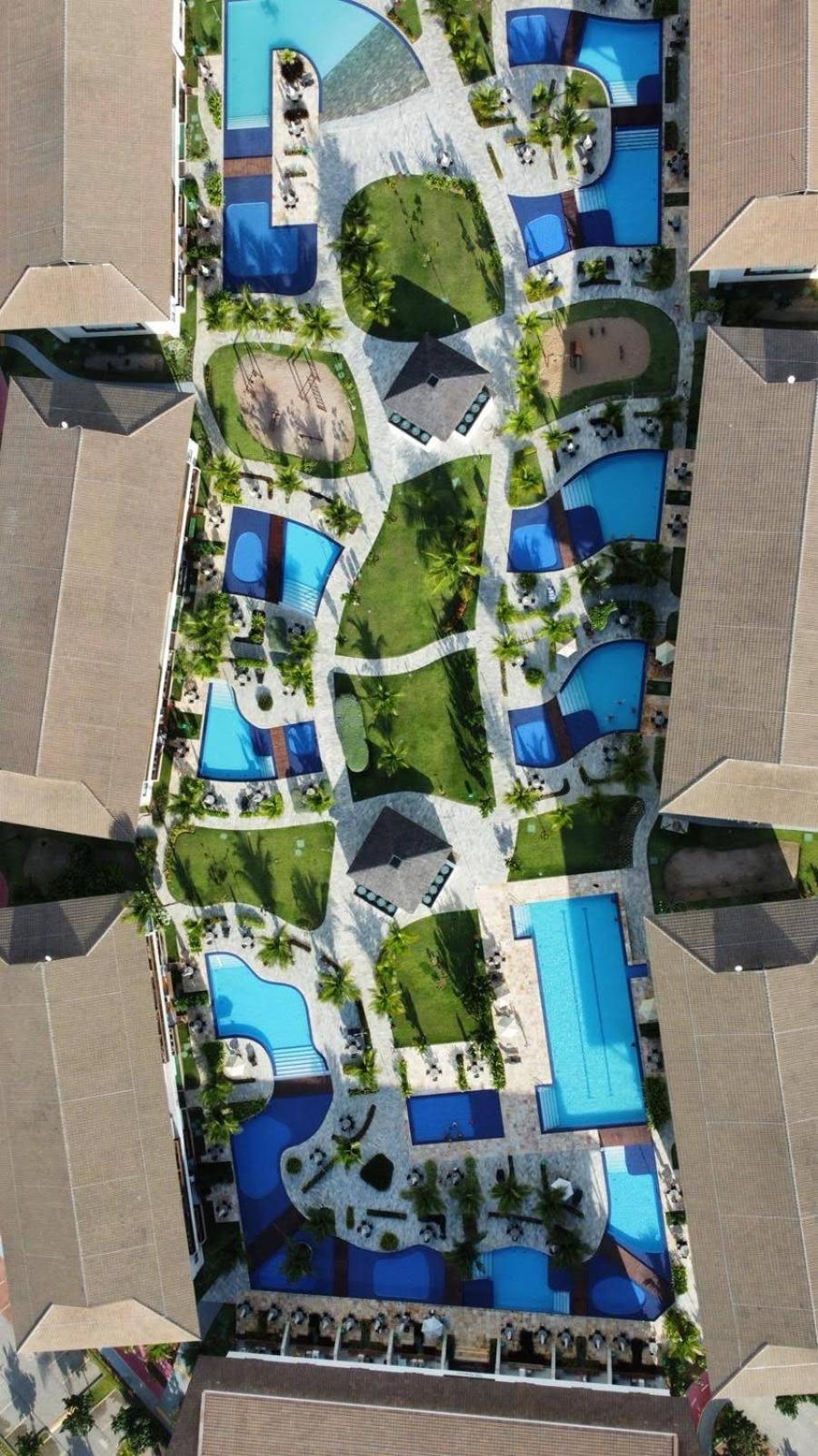 Luxuoso Flat 3 Quartos, Terreo, No Cupe Beach Living - Beira Mar De Porto De Galinhas Exterior photo